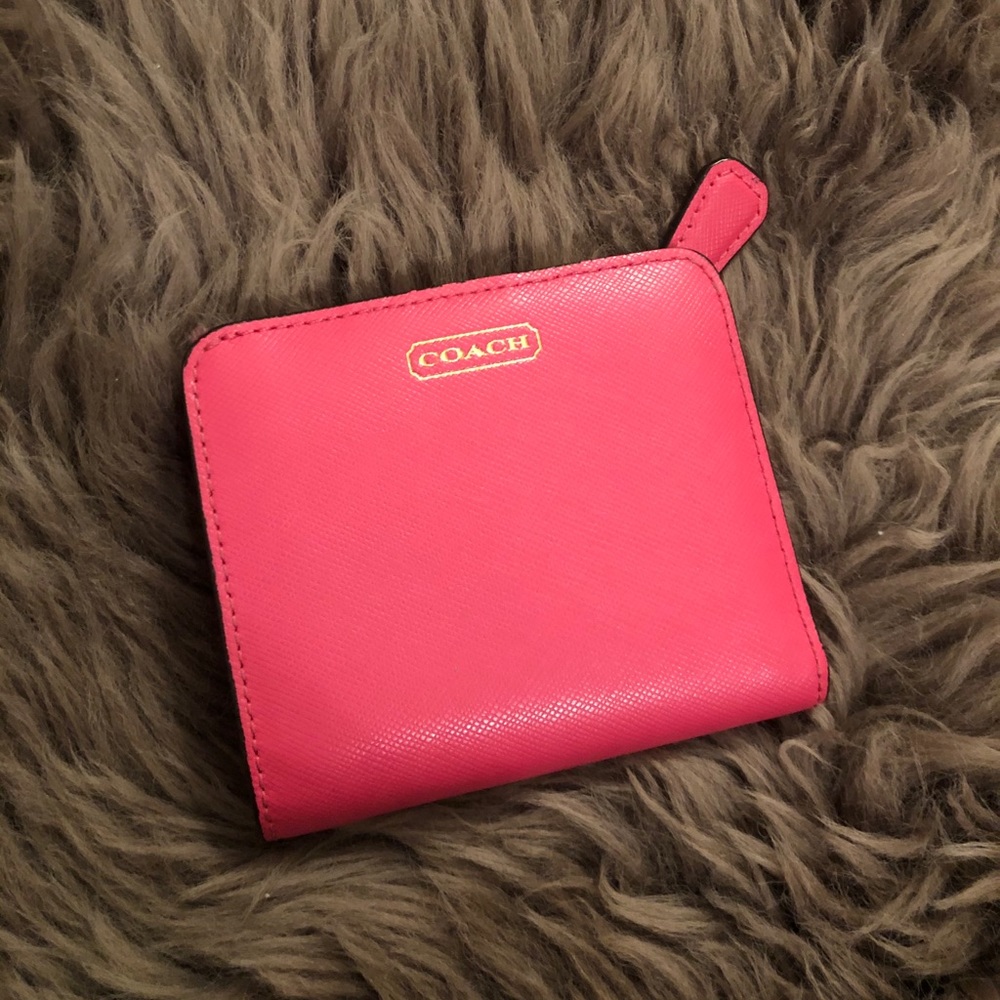 Coach snap small wallet